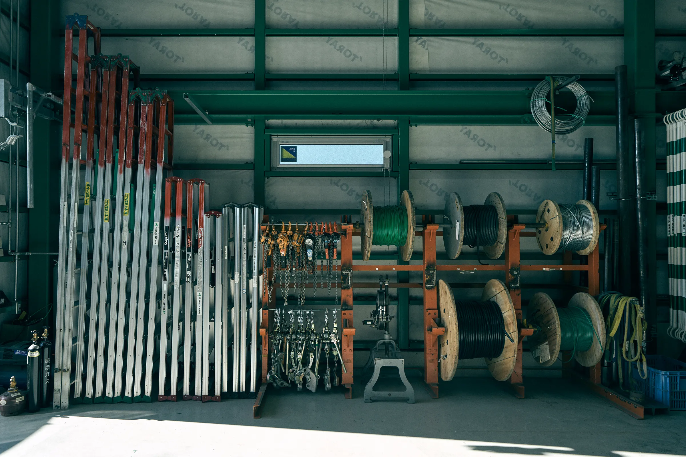 整理整頓された社内の様子