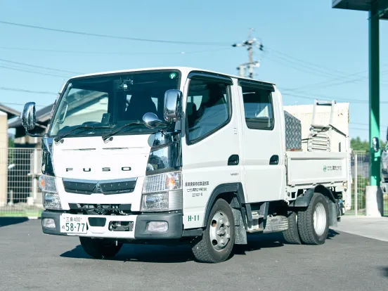 三菱キャンターWキャブ